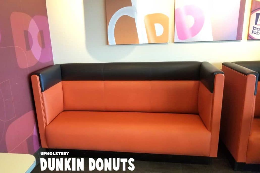 Dunkin' Donuts seating