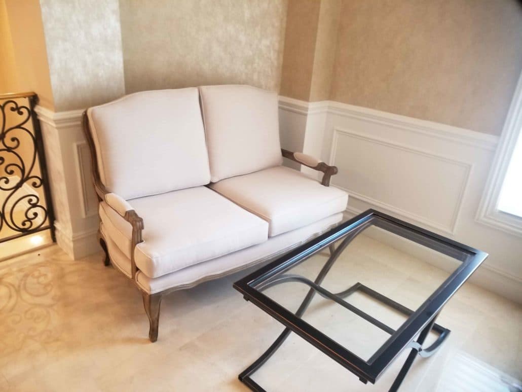 Dining chair upholstery