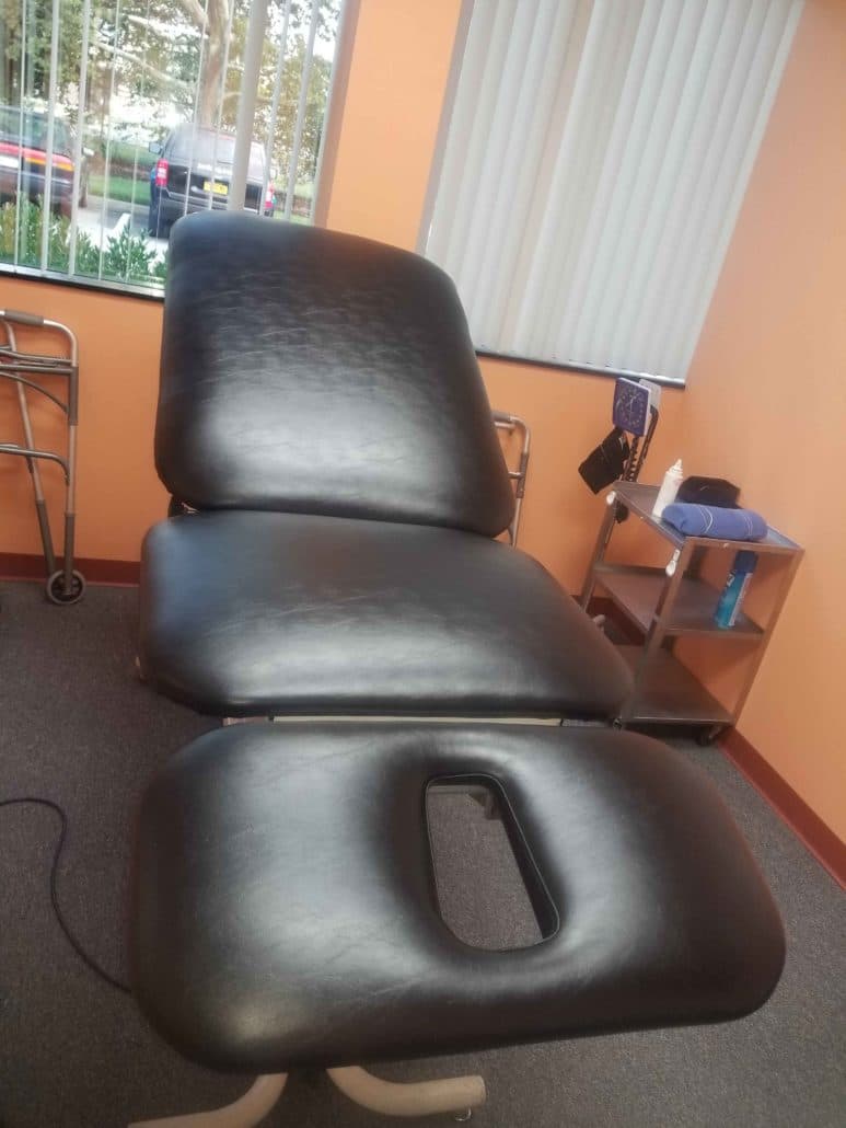 Medical office upholstery