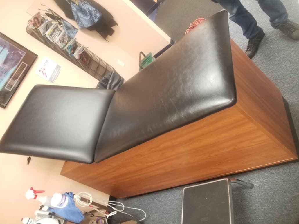Commercial furniture restoration