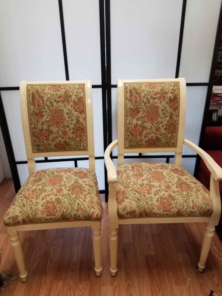 Nailhead trim detail