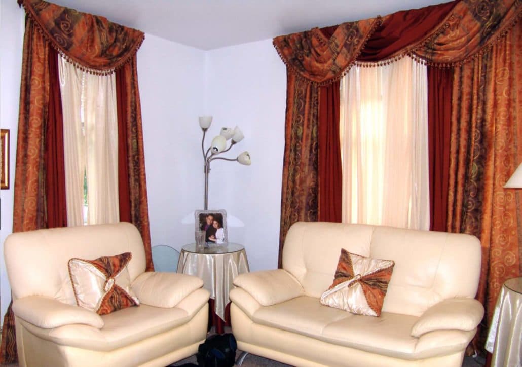 Custom window treatments